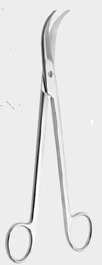 Параметричні ножиці сильно вигнуті